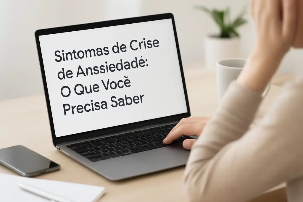 Sintomas de Crise de Ansiedade: O Que Você Precisa Saber