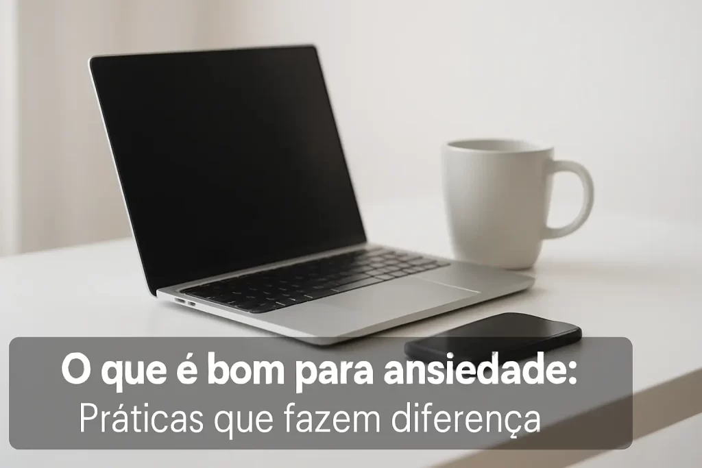 O que é bom para ansiedade: Práticas que fazem diferença