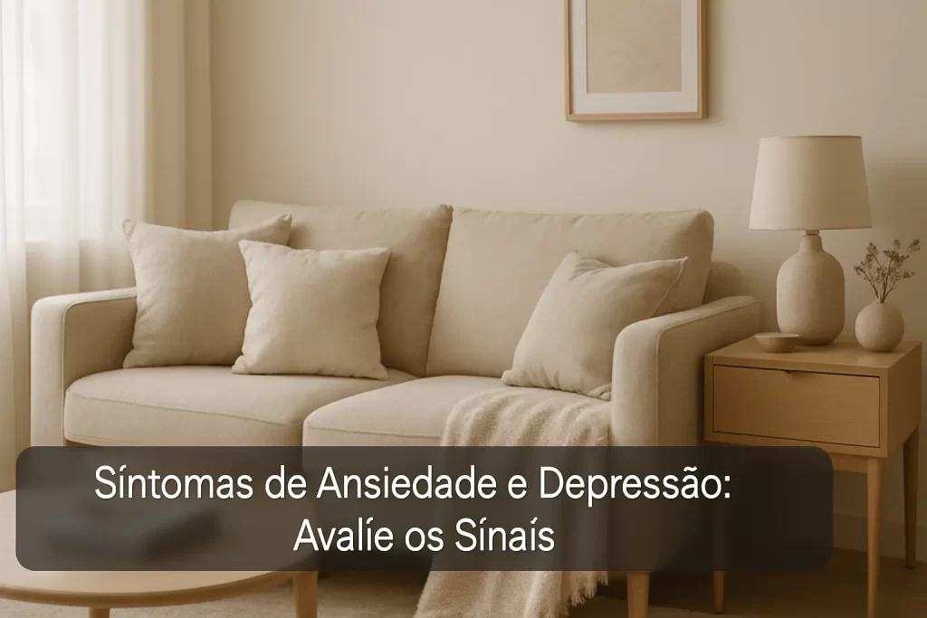 Sintomas de Ansiedade e Depressão: Avalie os Sinais