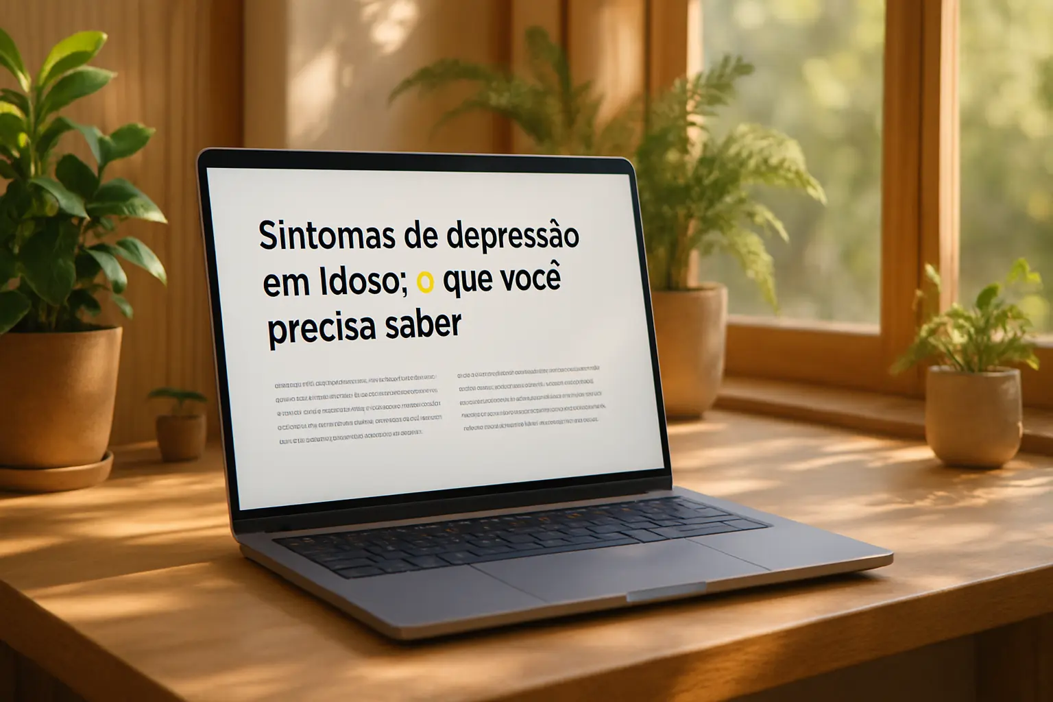 Sintomas de depressão em idoso: o que você precisa saber