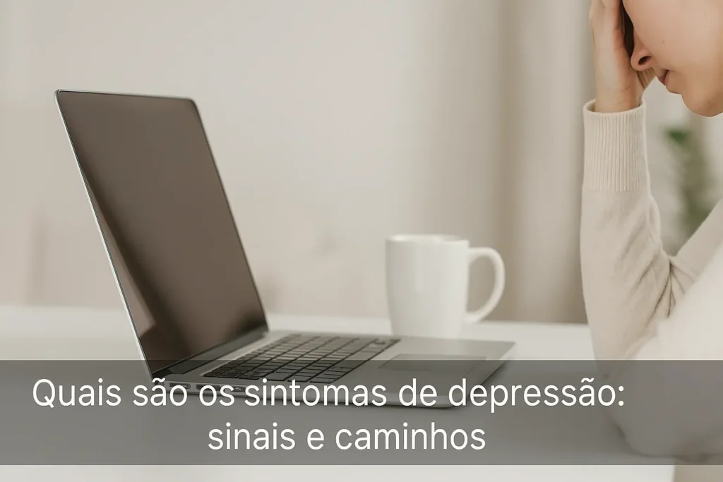 Quais são os sintomas de depressão: sinais e caminhos
