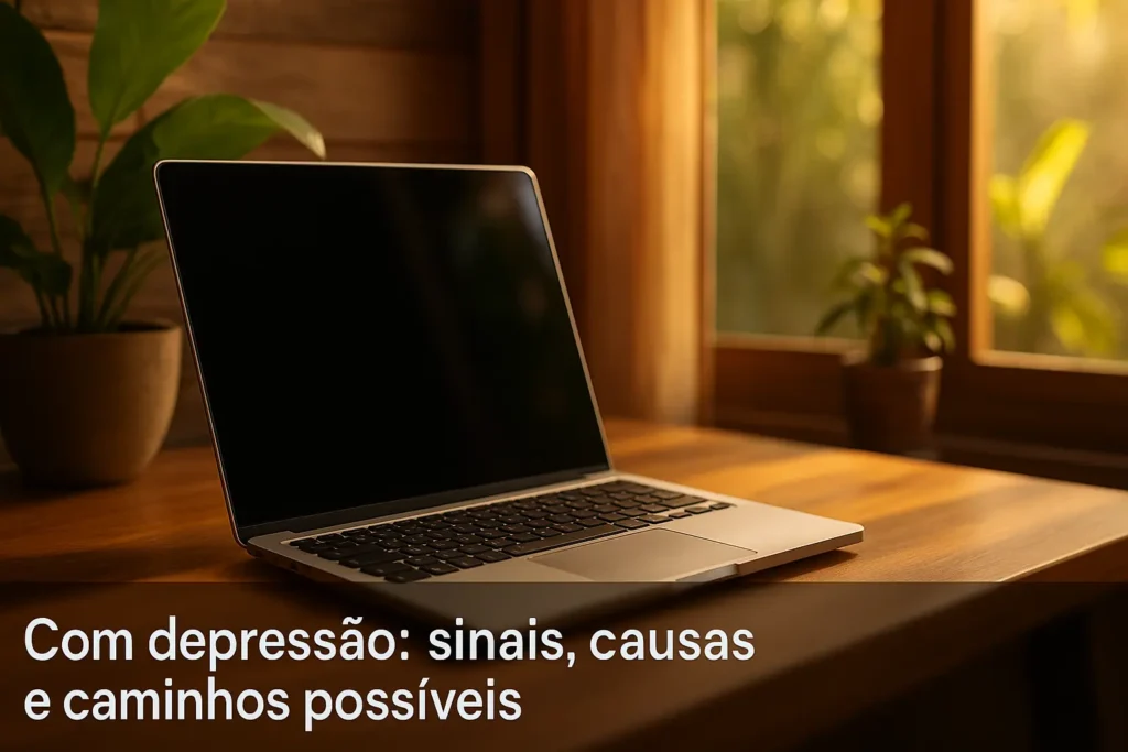 Com depressão: sinais, causas e caminhos possíveis