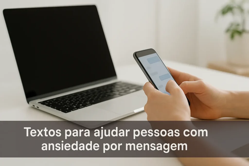 Textos para ajudar pessoas com ansiedade por mensagem