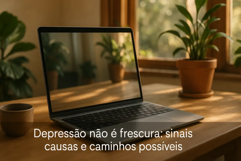 Depressão não é frescura: sinais, causas e caminhos possíveis