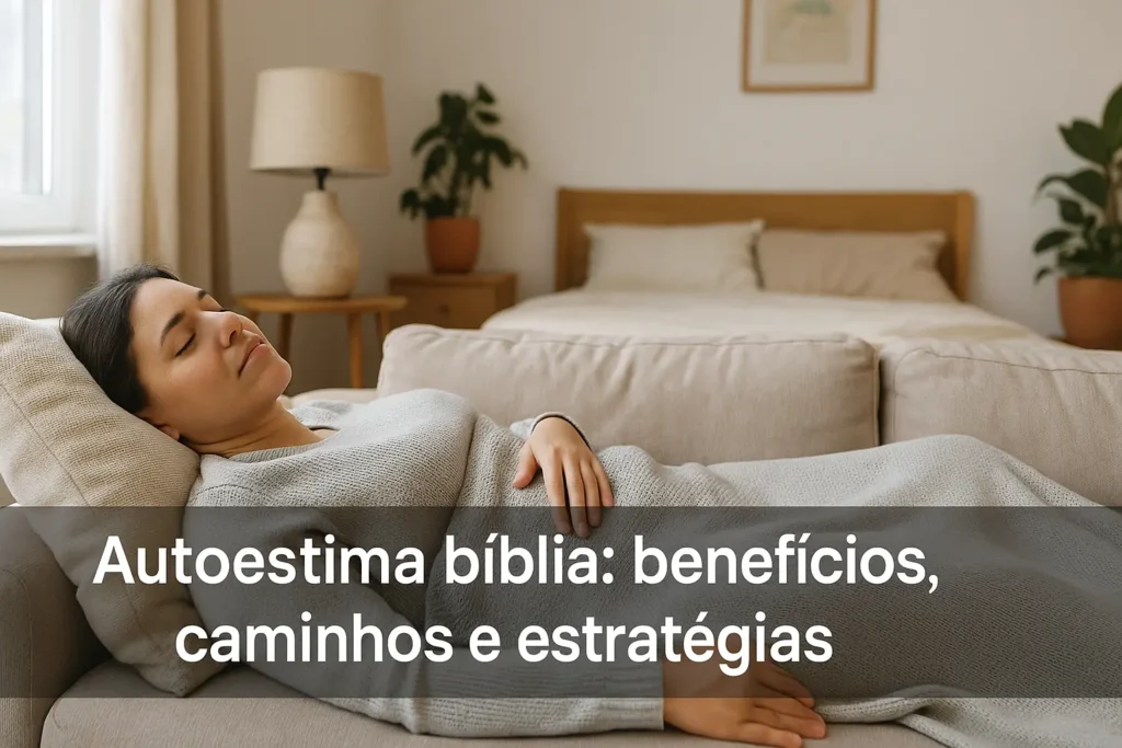 Autoestima bíblia: benefícios, caminhos e estratégias