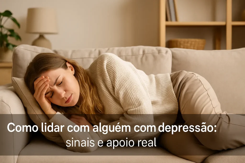 Como lidar com alguém com depressão: sinais e apoio real