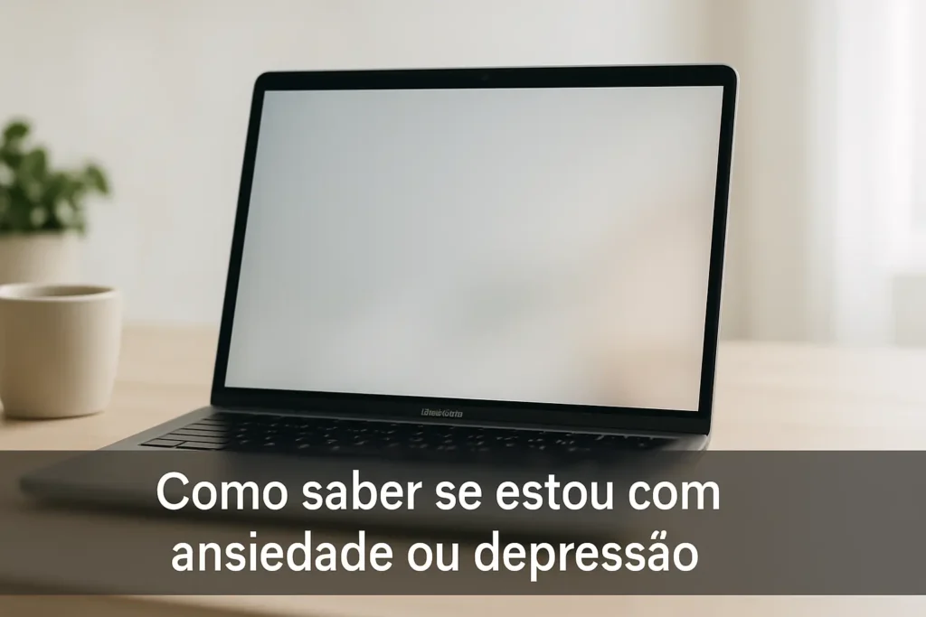 Como saber se estou com ansiedade ou depressão