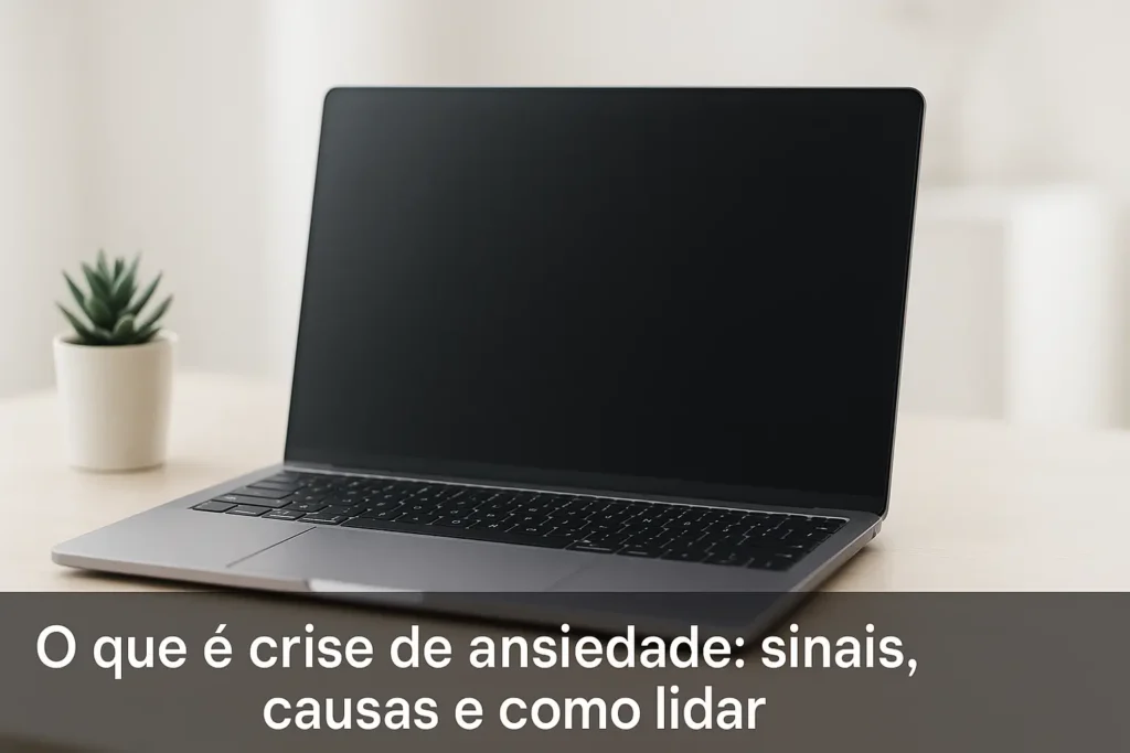 O que é crise de ansiedade: sinais, causas e como lidar