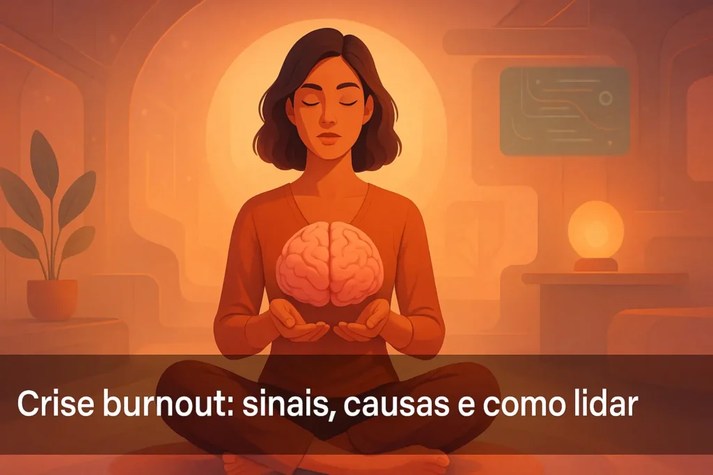 Crise burnout: sinais, causas e como lidar