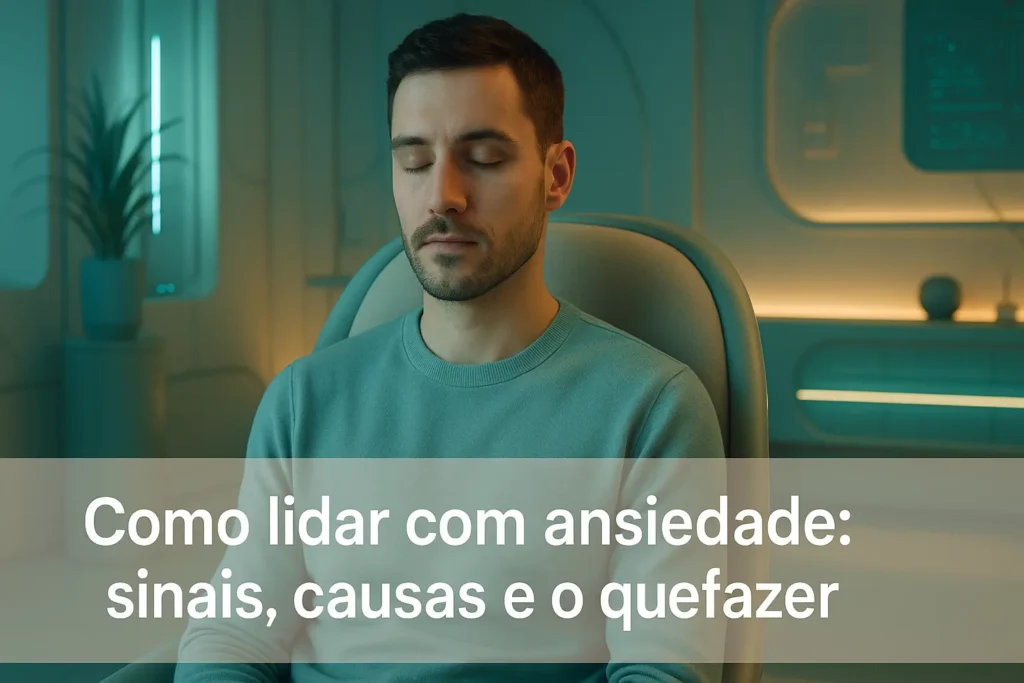 Como lidar com ansiedade: sinais, causas e o que fazer