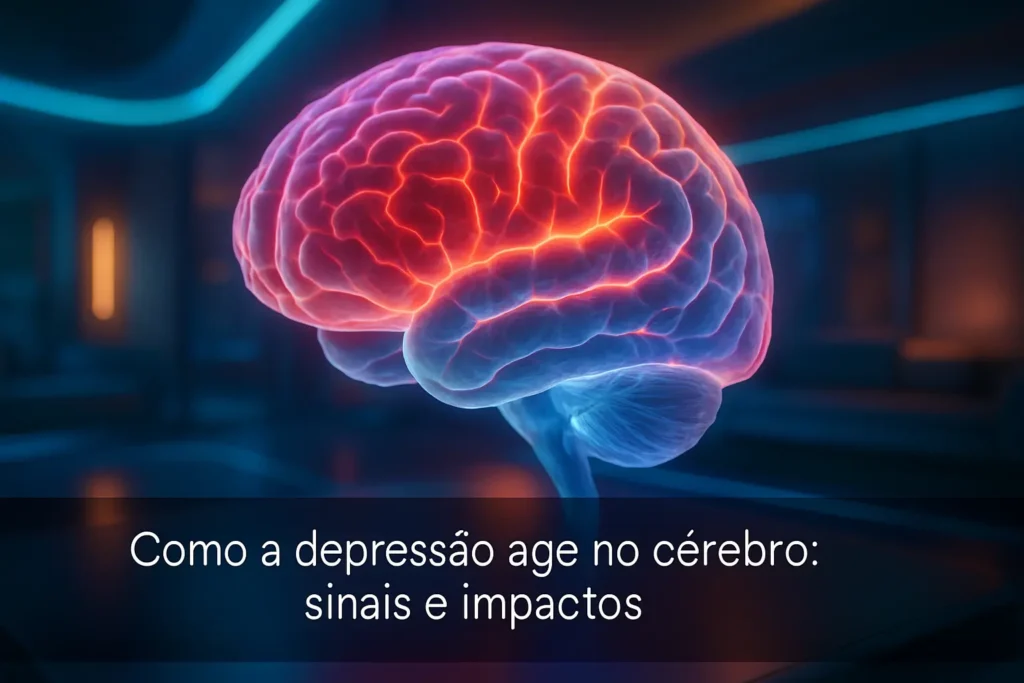 Como a depressão age no cérebro: sinais e impactos