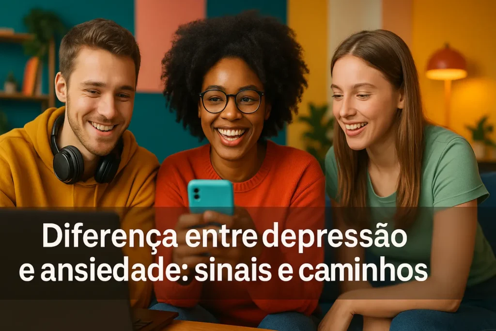 Diferença entre depressão e ansiedade: sinais e caminhos