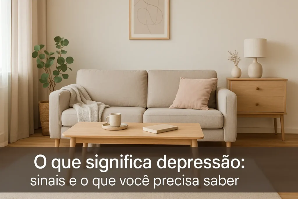 O que significa depressão: sinais e o que você precisa saber