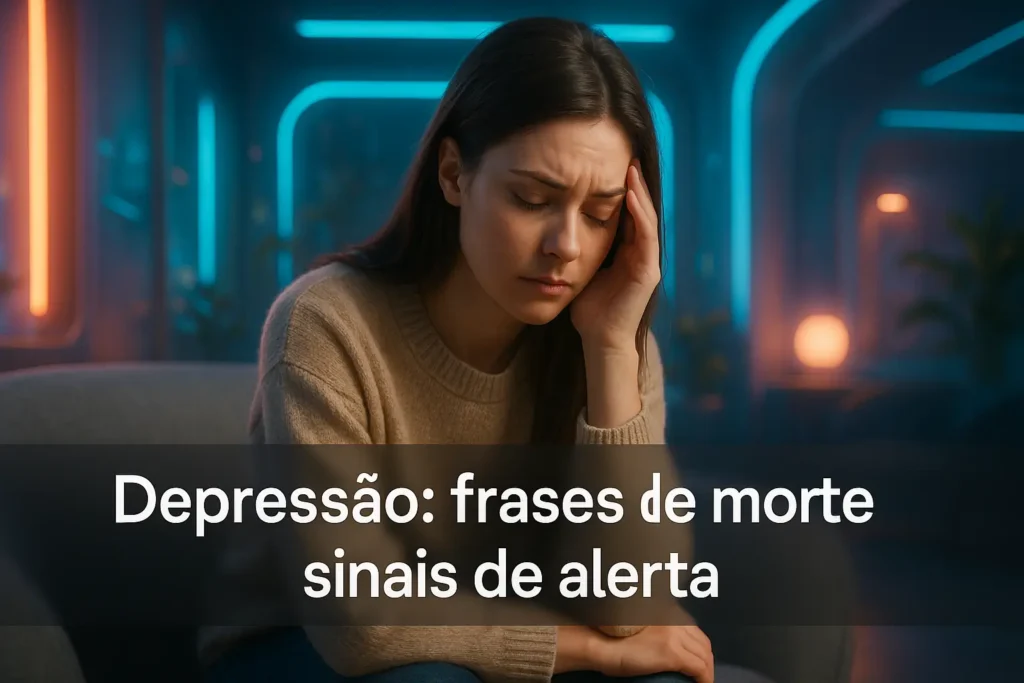 Depressão: frases de morte e sinais de alerta