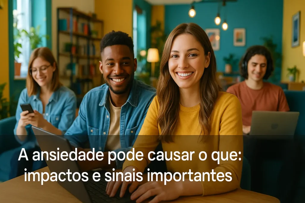 A ansiedade pode causar o que: impactos e sinais importantes