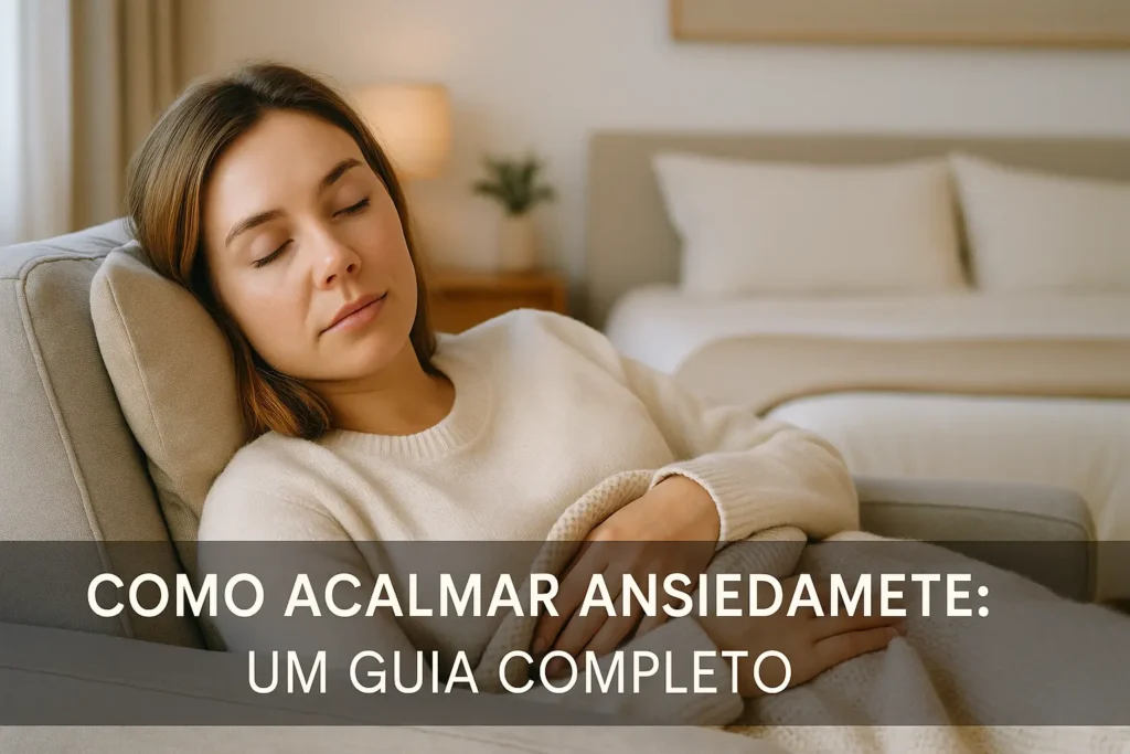Como acalmar ansiedade rapidamente: Um Guia Completo