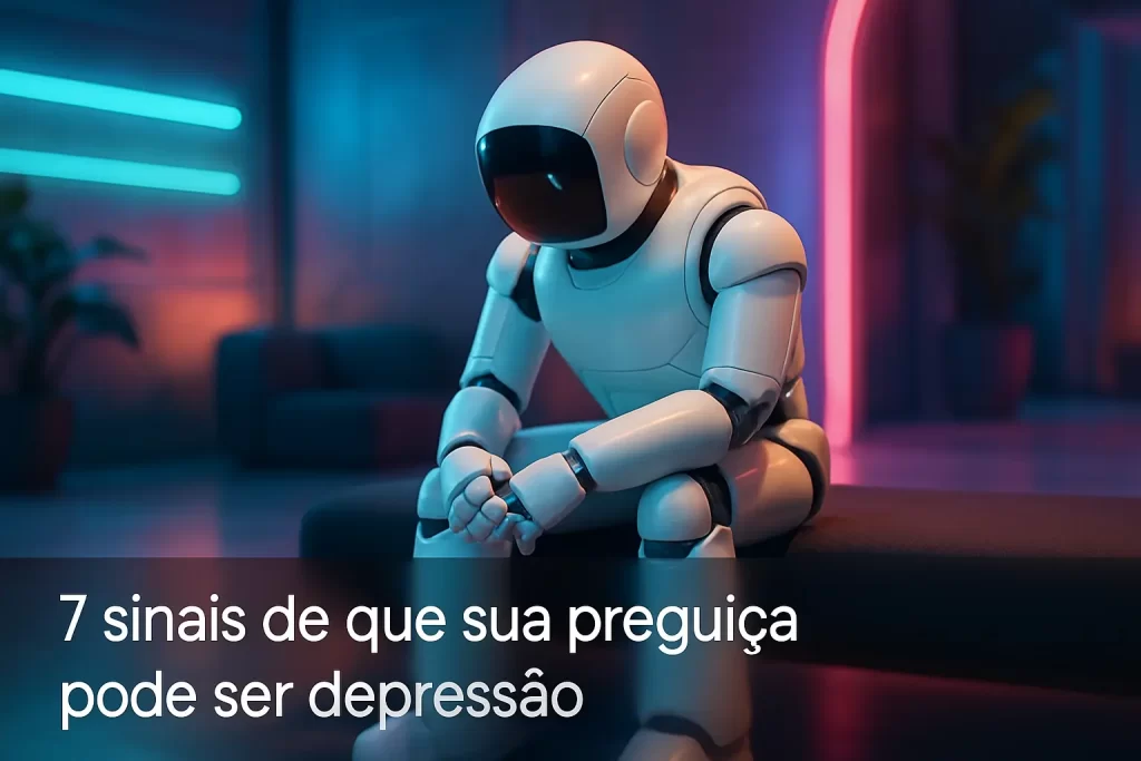 7 sinais de que sua preguiça pode ser depressão