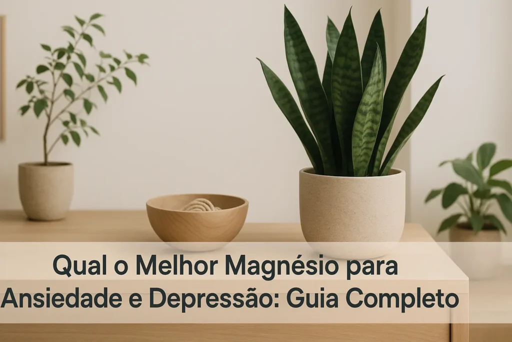 Qual o Melhor Magnésio para Ansiedade e Depressão: Guia Completo