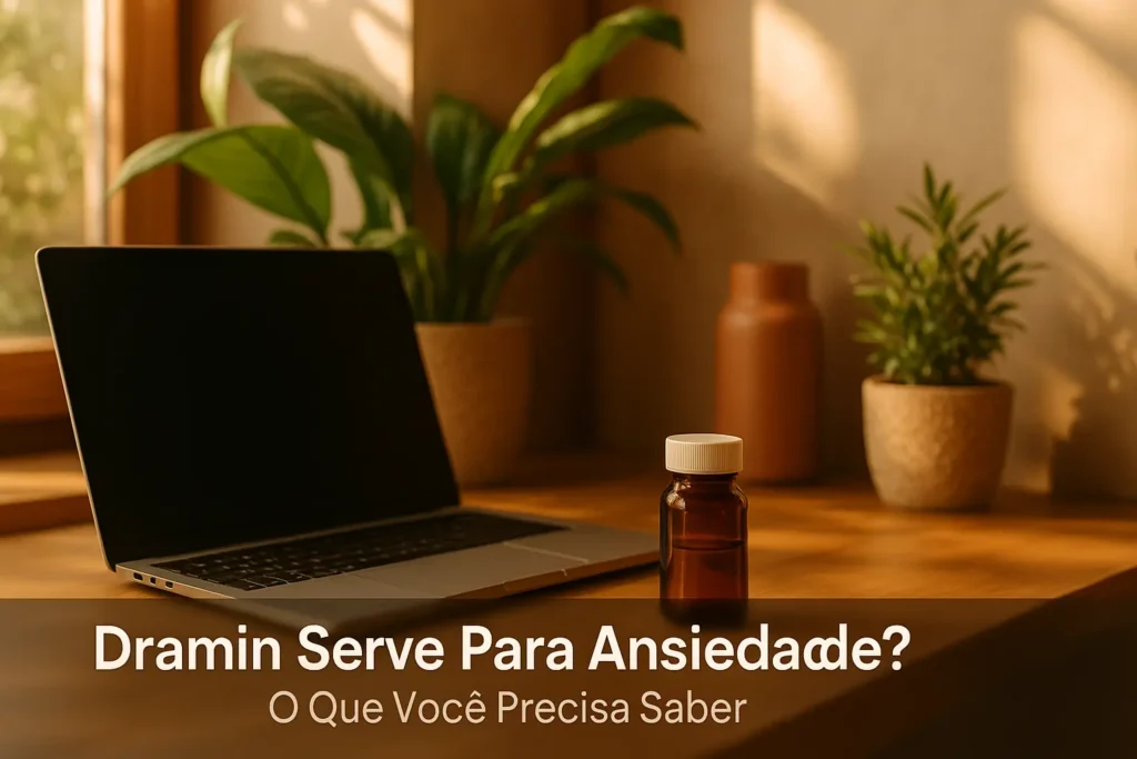 Dramin Serve Para Ansiedade? O Que Você Precisa Saber