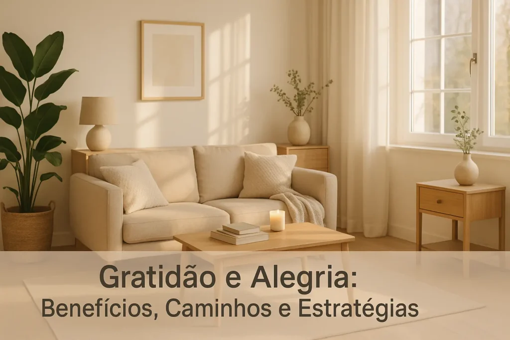 Gratidão e Alegria: Benefícios, Caminhos e Estratégias
