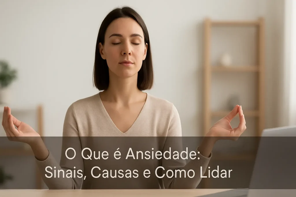 O Que é Ansiedade: Sinais, Causas e Como Lidar