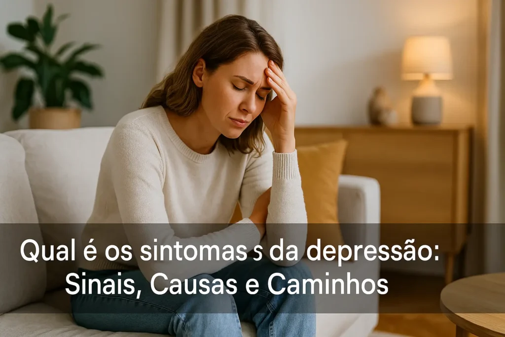 Qual é os sintomas da depressão: Sinais, Causas e Caminhos