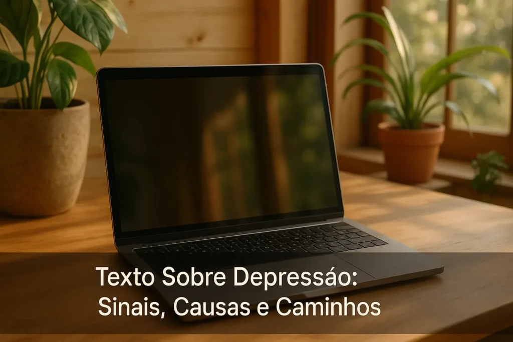 Texto Sobre Depressão: Sinais, Causas e Caminhos