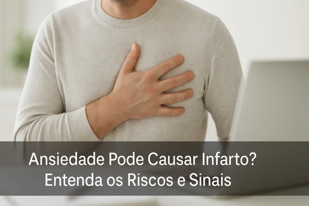 Ansiedade Pode Causar Infarto? Entenda os Riscos e Sinais
