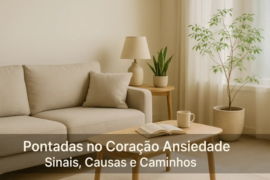 Pontadas no Coração Ansiedade: Sinais, Causas e Caminhos