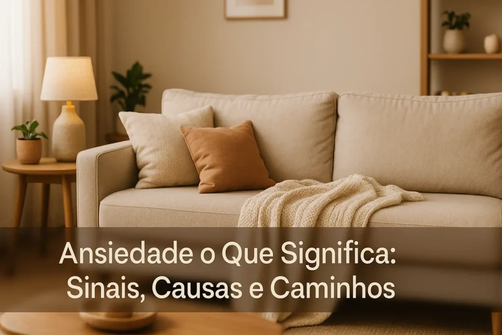 Ansiedade o Que Significa: Sinais, Causas e Caminhos