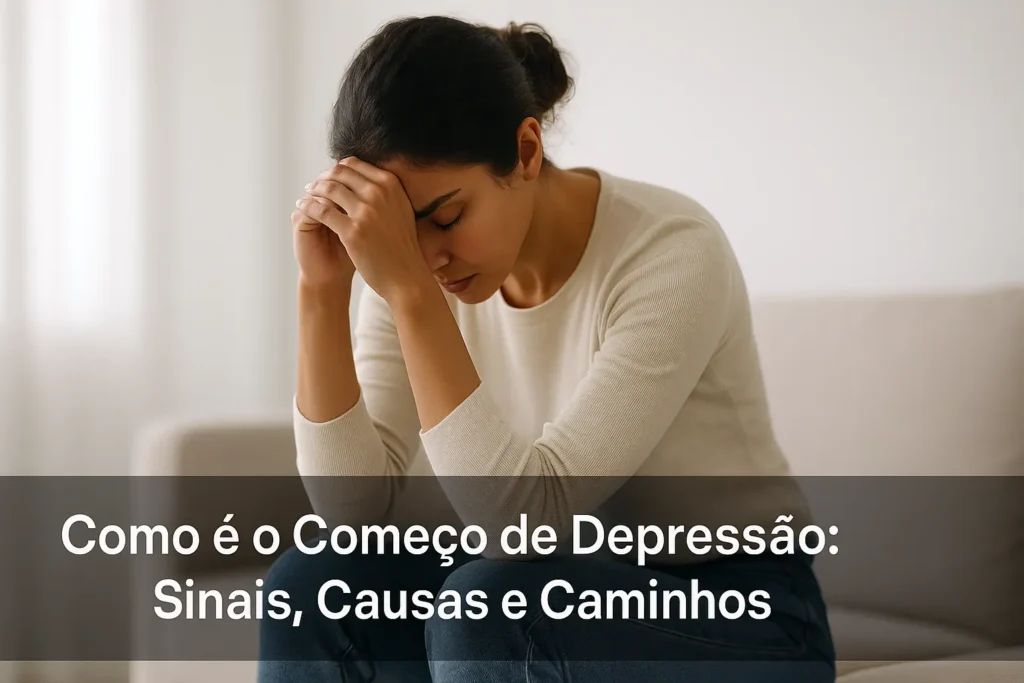 Como é o Começo de Depressão: Sinais, Causas e Caminhos