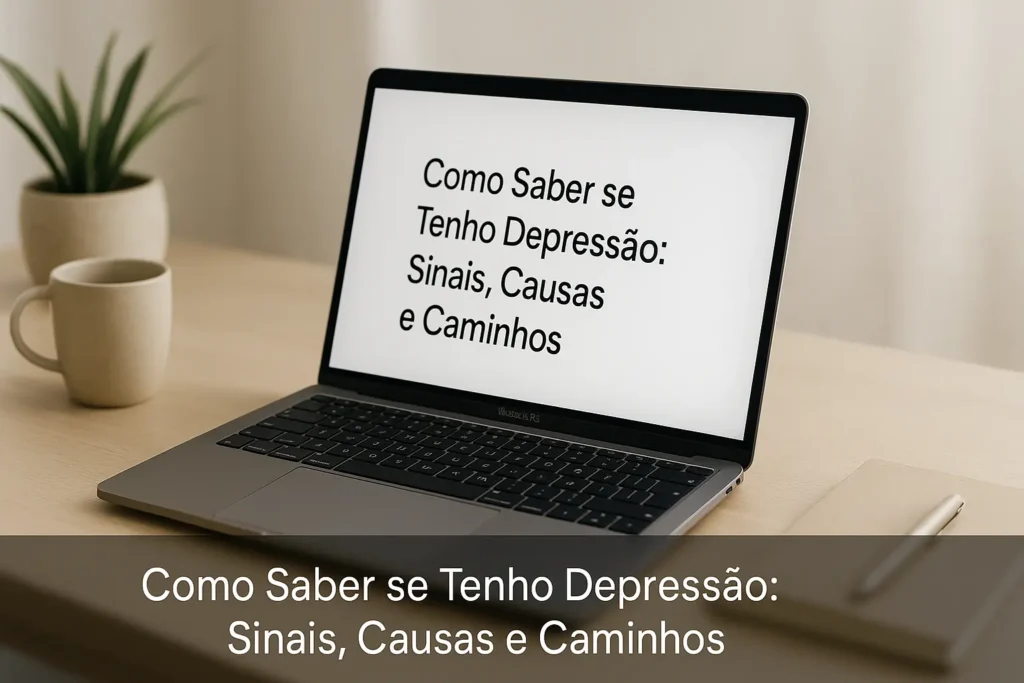 Como Saber se Tenho Depressão: Sinais, Causas e Caminhos