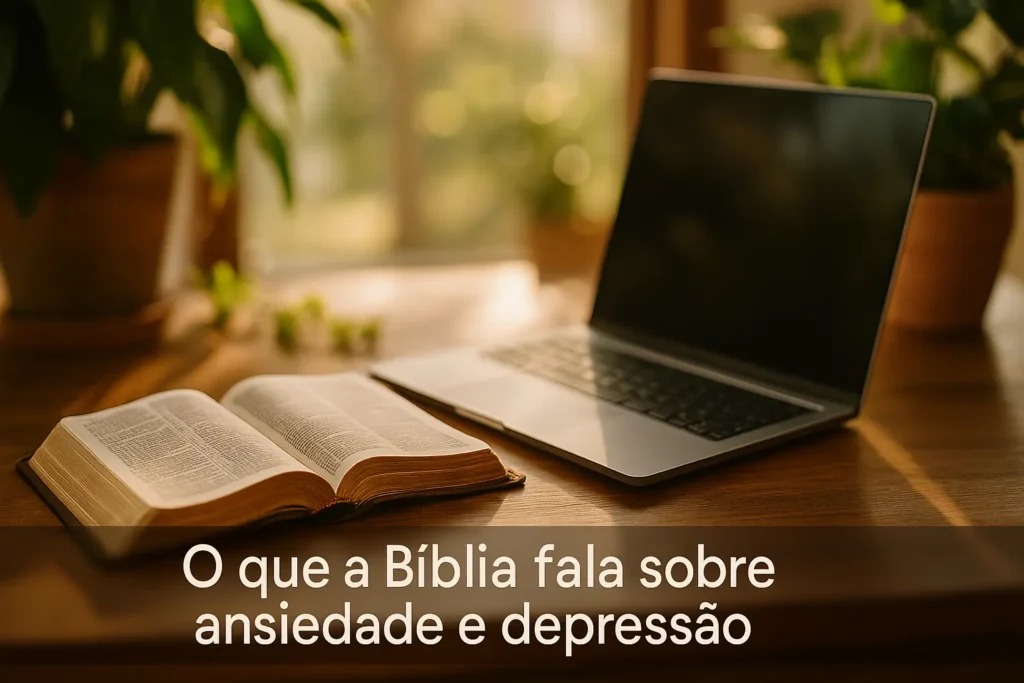 O que a Bíblia fala sobre ansiedade e depressão