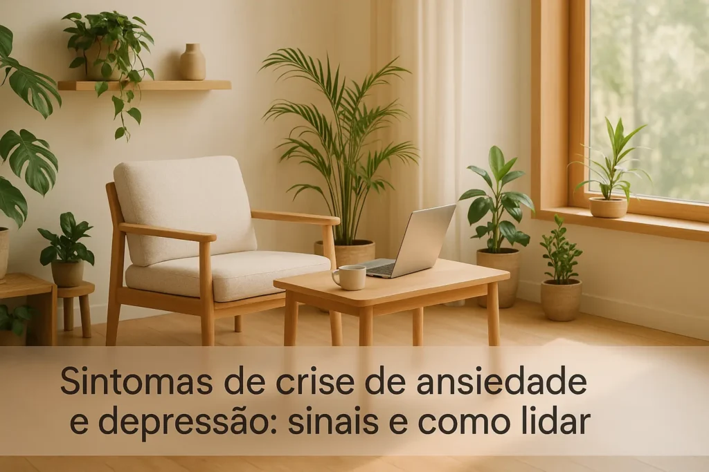 Sintomas de crise de ansiedade e depressão: sinais e como lidar