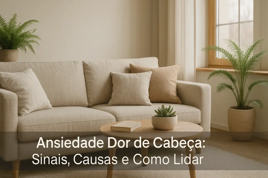 Ansiedade Dor de Cabeça: Sinais, Causas e Como Lidar