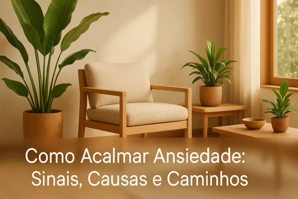 Como Acalmar Ansiedade: Sinais, Causas e Caminhos