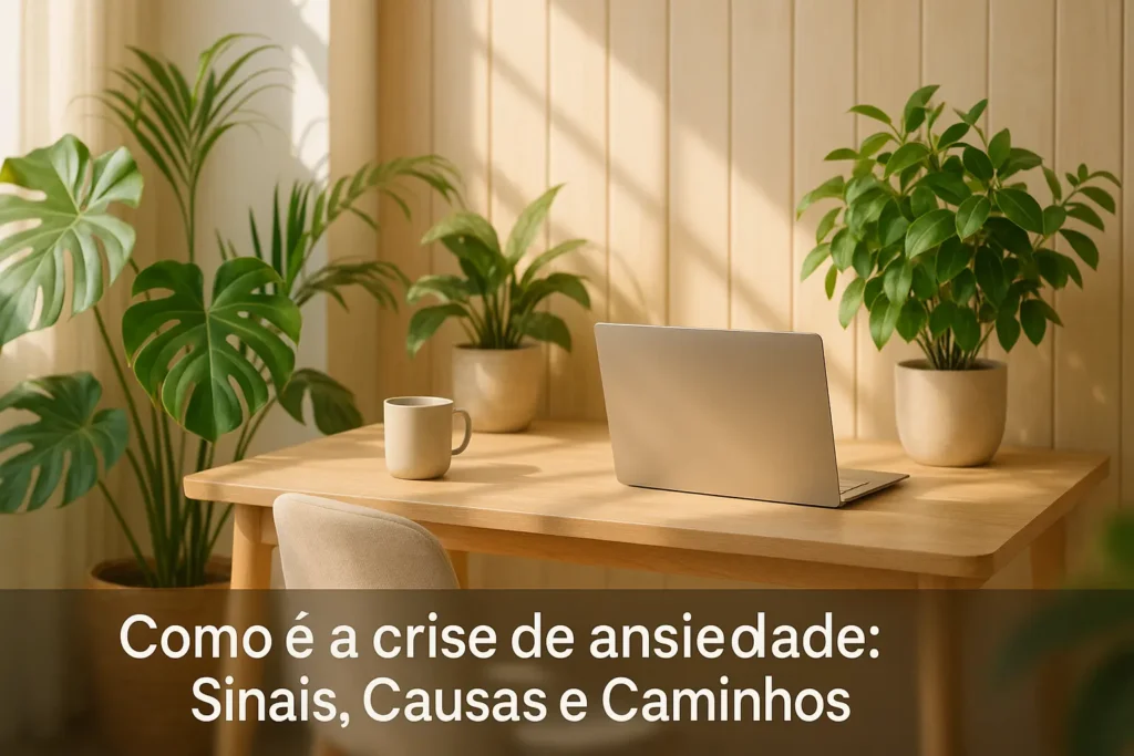 Como é a crise de ansiedade: Sinais, Causas e Caminhos