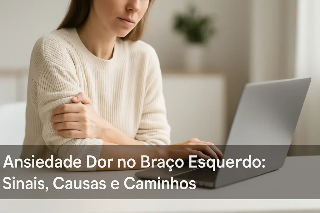 Ansiedade Dor no Braço Esquerdo: Sinais, Causas e Caminhos