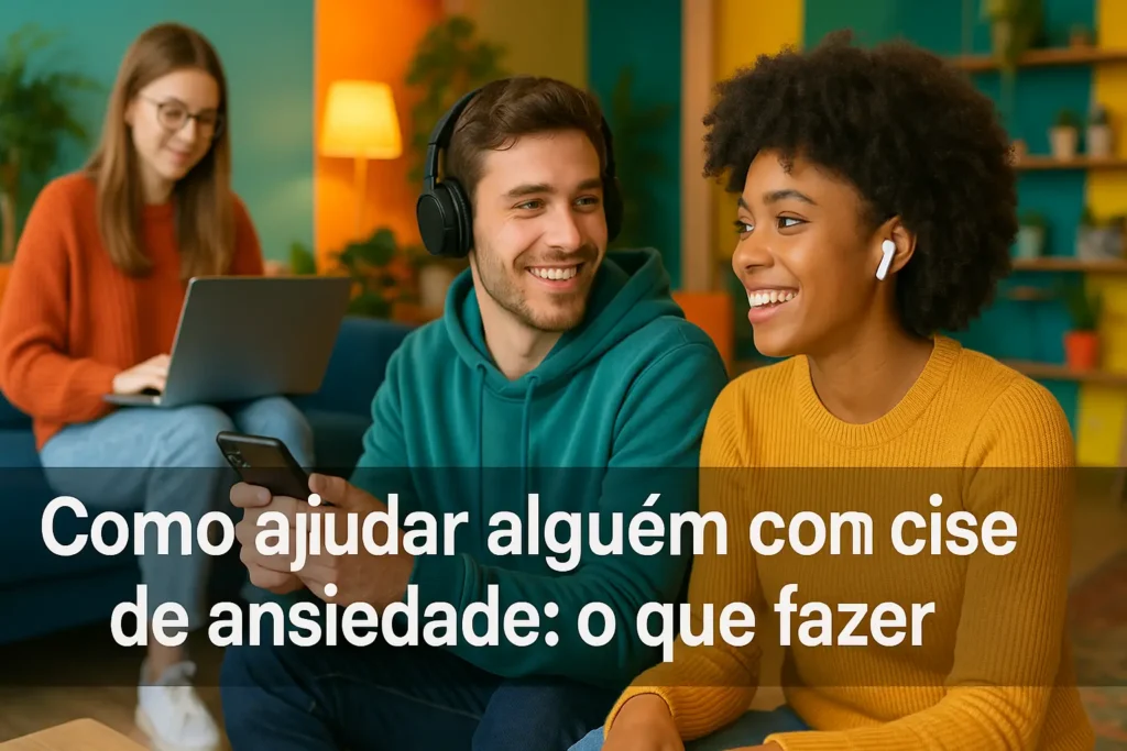 Como ajudar alguém com crise de ansiedade: o que fazer