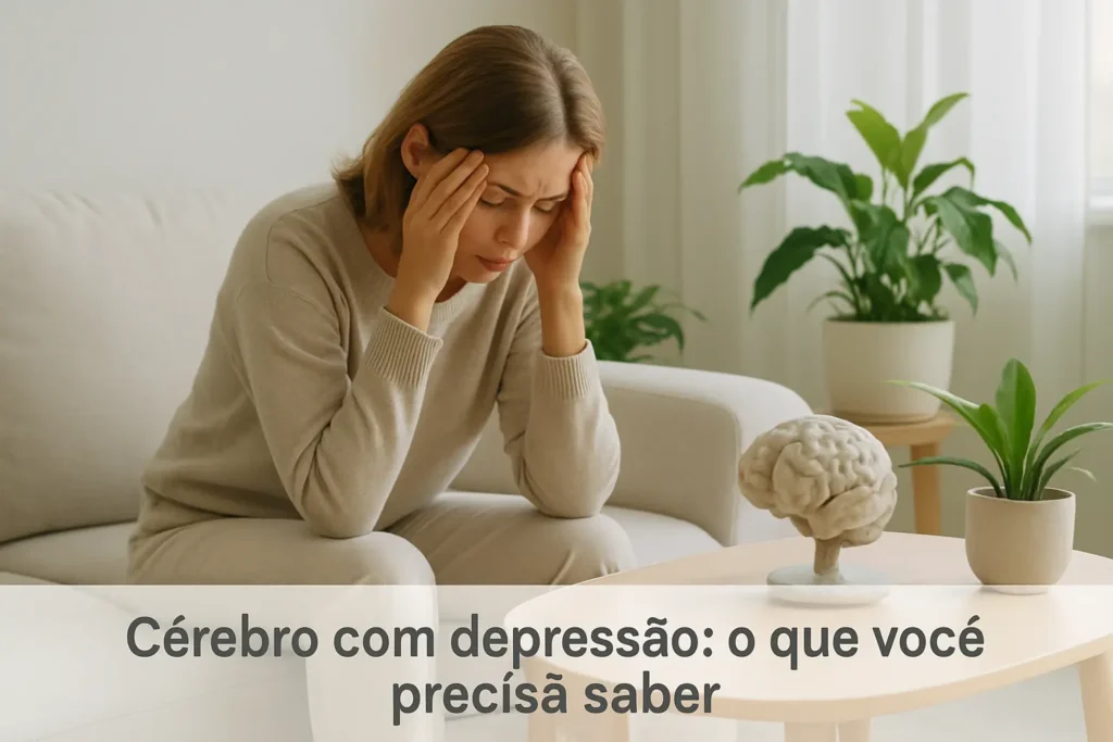 Cérebro com depressão: o que você precisa saber