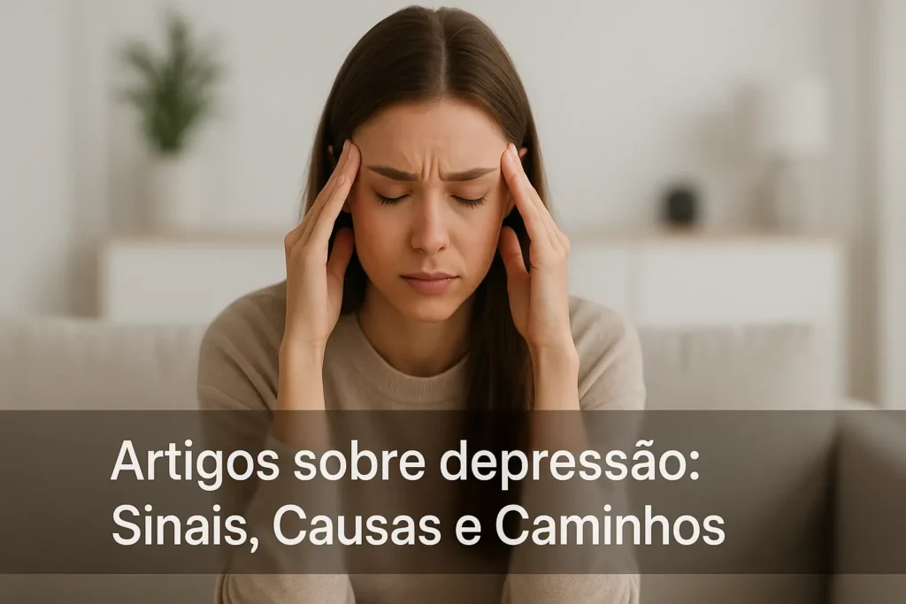 Artigos sobre depressão: Sinais, Causas e Caminhos