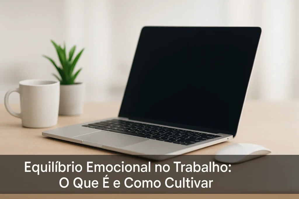 Equilíbrio Emocional no Trabalho: O Que É e Como Cultivar