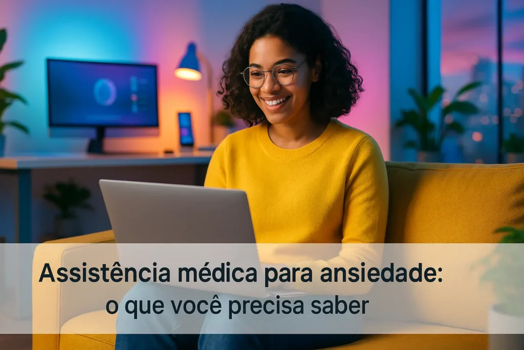 Assistência médica para ansiedade: o que você precisa saber