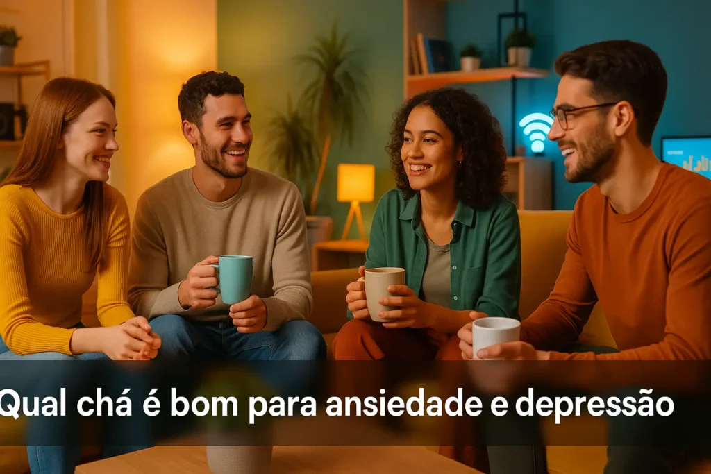 Qual chá é bom para ansiedade e depressão