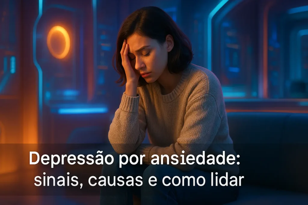Depressão por ansiedade: sinais, causas e como lidar