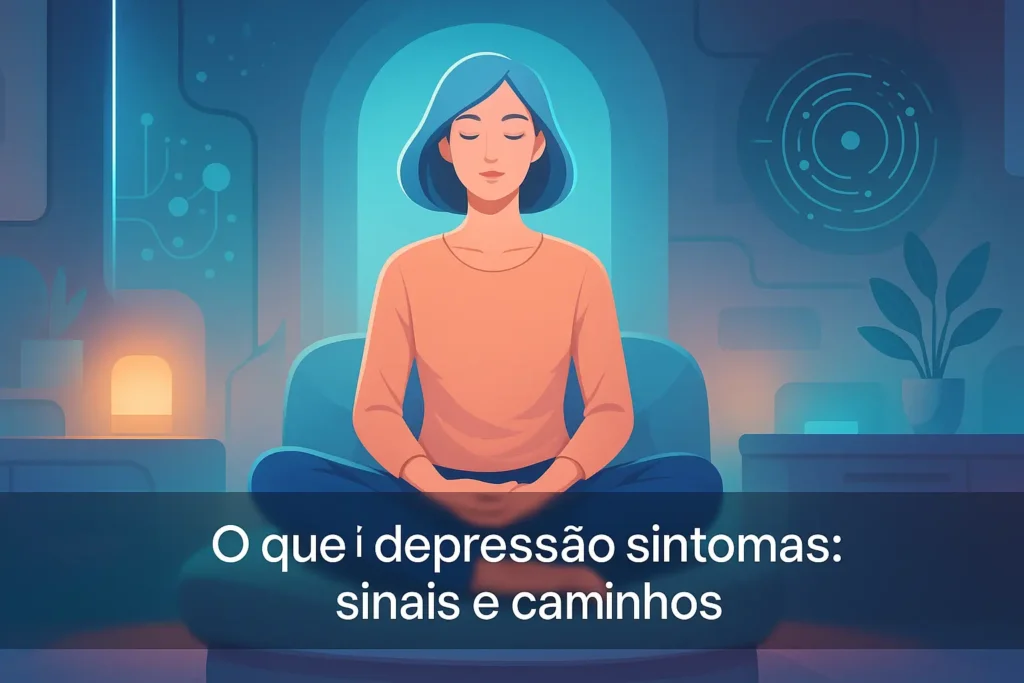 O que é depressão sintomas: sinais e caminhos