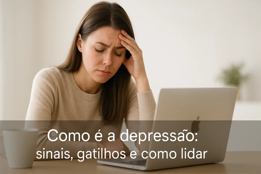 Como é a depressão: sinais, gatilhos e como lidar