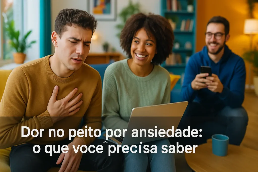 Dor no peito por ansiedade: o que você precisa saber