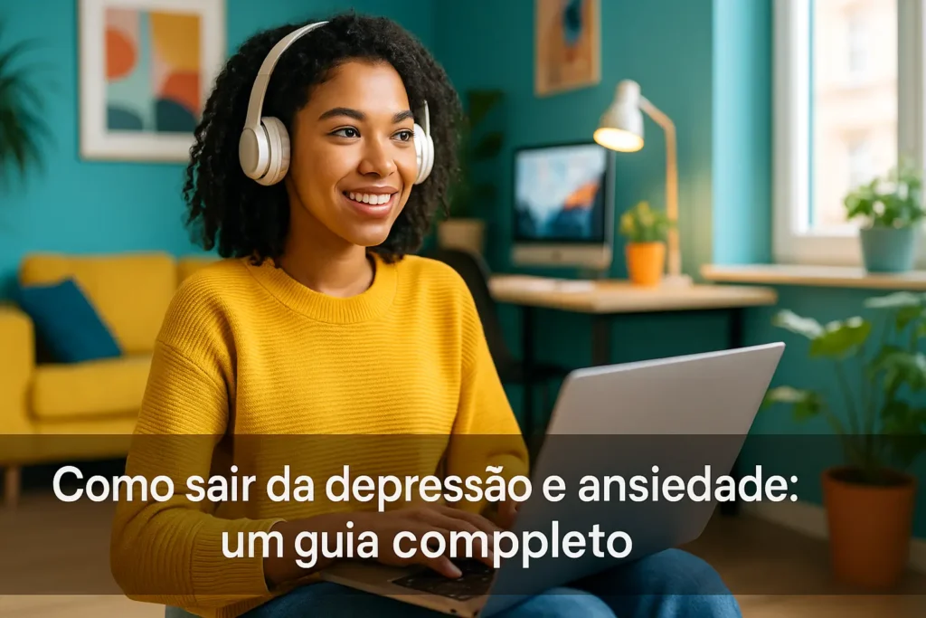 Como sair da depressão e ansiedade: um guia completo