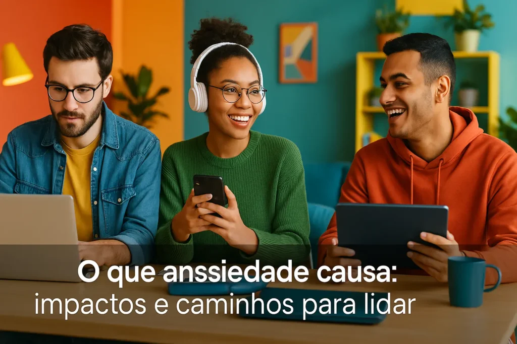 O que ansiedade causa: impactos e caminhos para lidar